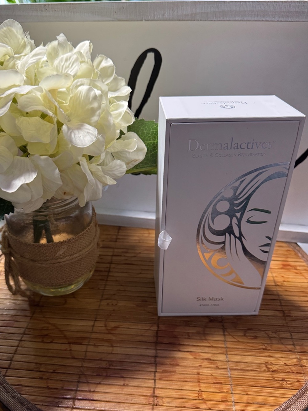 Dermalactives Elastin & Collagen Rejuvenation Silk Mask, 1.70oz